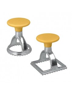 MACCHINE PASTA E UTENSILI: vendita online SET 2 CHIUDI RAVIOLI IN ALLUMINIO METALTEX in offerta 2