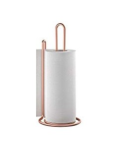 PORTABICCHIERI E PORTATOVAGLIOLI: vendita online MY ROLL COPPER PORTAROTOLO IN RAME 15X32CM METALTEX in offerta