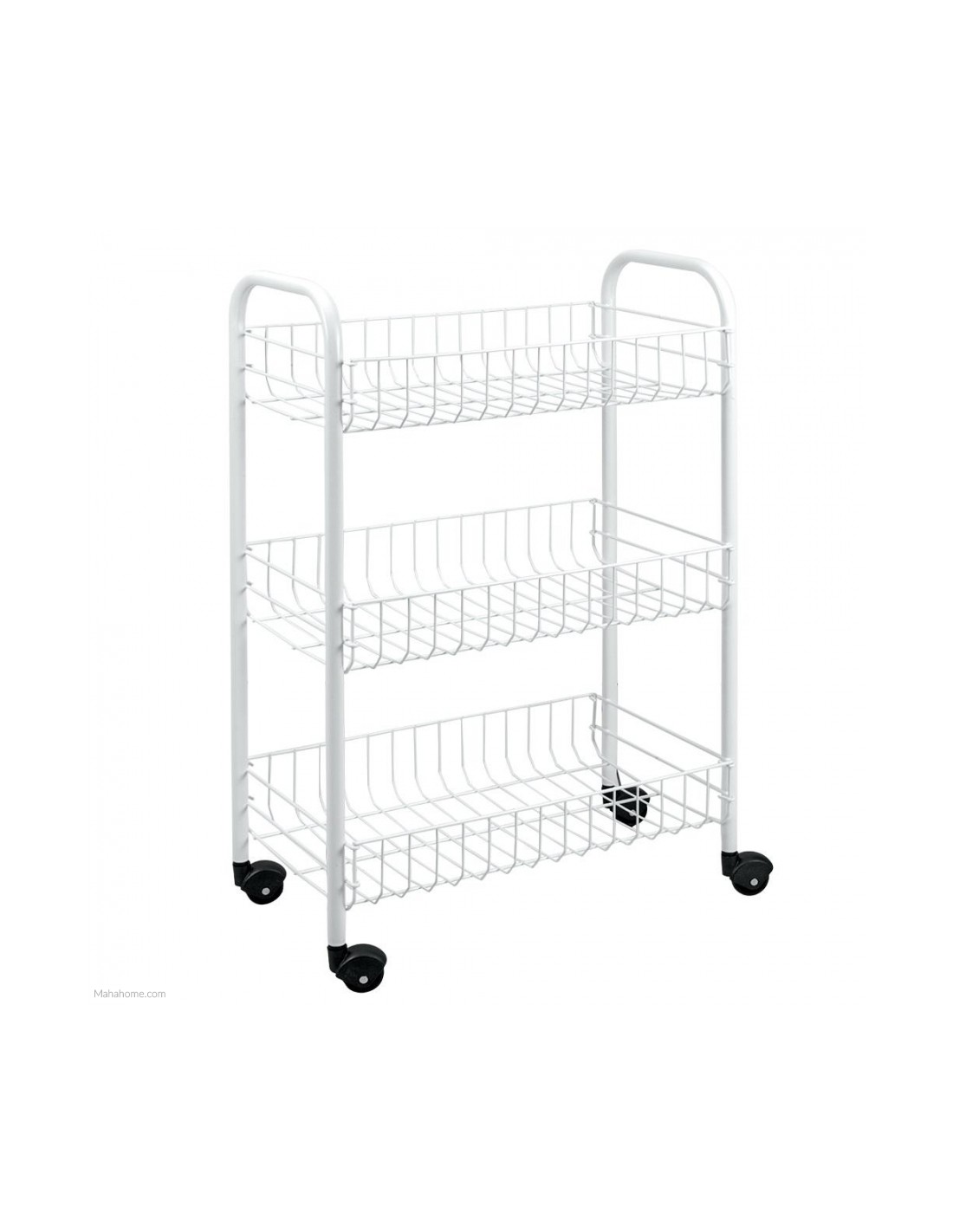 CARRELLI E MENSOLE: vendita online SCAFFALETTO SIENA 3 PIANI 340633 in offerta