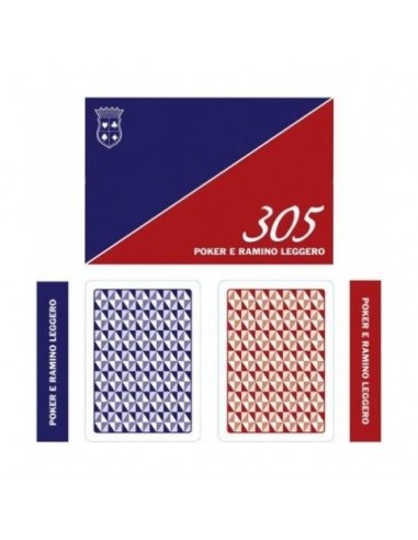 GIOCHI DI SOCIETA'E PUZZLE: vendita online CARTE DA RAMINO 305 ECO DAL NEGRO in offerta