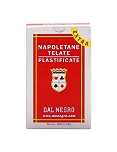 GIOCHI DI SOCIETA'E PUZZLE: vendita online CARTE NAPOLETANE 82 PLASTIFICATE EXTRA DAL NEGRO in offerta