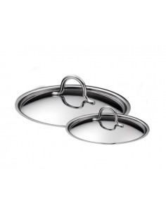PENTOLE - COPERCHI ACCIAIO: vendita online PRIMA COPERCHIO IN ACCIAIO INOX 22 CM PINTINOX in offerta