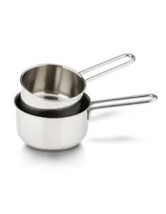 PENTOLE - COPERCHI ACCIAIO: vendita online ECOLINE BOLLILATTE IN ACCIAIO INOX 12 CM 1 MANICO PINTINOX in offerta