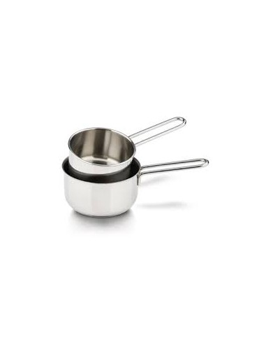 PENTOLE - COPERCHI ACCIAIO: vendita online ECOLINE BOLLILATTE IN ACCIAIO INOX 12 CM 1 MANICO PINTINOX in offerta