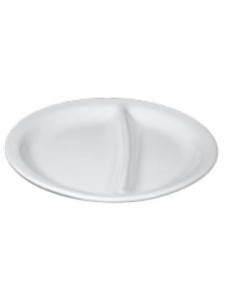 PIATTI: vendita online NAPOLI PIATTO 2 SCOMPARTI 26 CM SATURNIA in offerta