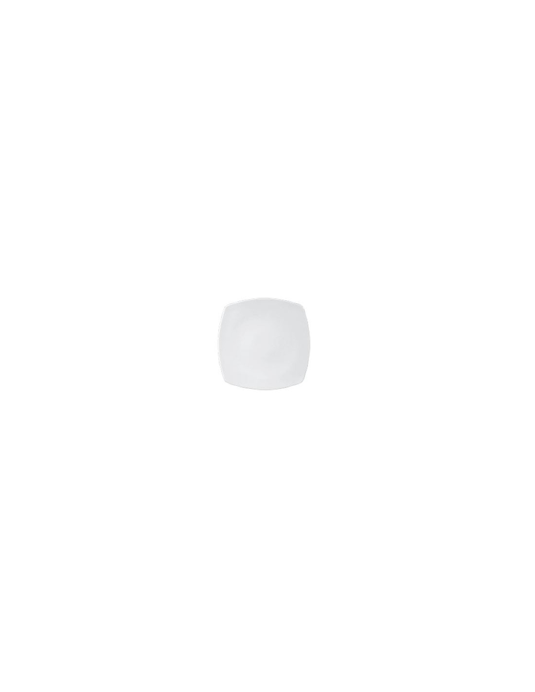 PIATTI: vendita online TOKIO PIATTO QUADRO 31 CM BIANCO SATURNIA in offerta