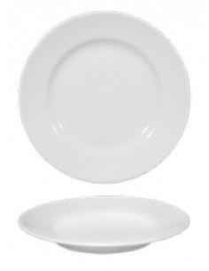 PIATTI: vendita online TIVOLI PIATTO PIANO 26 CM BIANCO SATURNIA in offerta