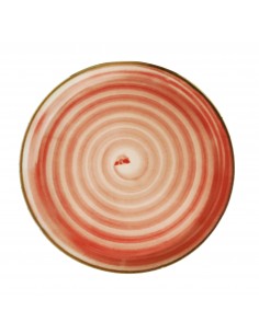PIATTI: vendita online CIRCUS SPIRALE PIATTO PIZZA 33CM ROSSO SATURNIA in offerta