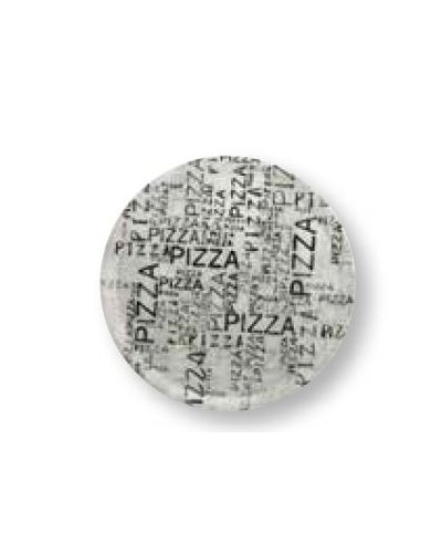 PIATTI: vendita online NAPOLI PIATTO PIZZA 33CM WHITE BLACK in offerta