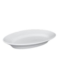 VASSOI DA PORTATA: vendita online TIVOLI PIATTO OVALE 28CM BIANCO SATURNIA in offerta