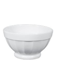 PIATTO SATURNIA PORCELLANA DIAM. CM 27,5 CAPPELLO DEL PRETE K-BOWL BIANCO  NAPOLI