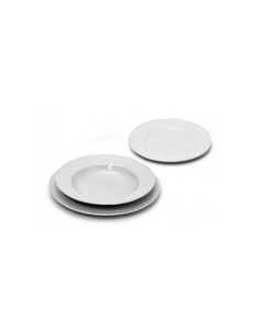 PIATTI: vendita online PRAGA PIATTO FONDO BIANCO 23CM SATURNIA in offerta 2