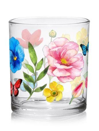 Bicchieri in Vetro Colorato - Collezione Capri - Conf. 24 Pezzi