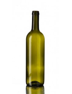 BROCCHE E BOTTIGLIE: vendita online BOTTIGLIA BORDOLESE 750 ML IN VETRO in offerta 2