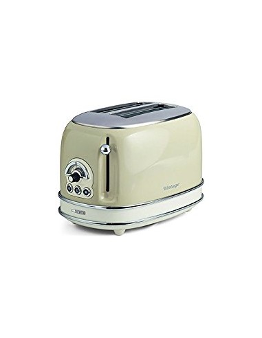 PIASTRE - TOSTAPANE - BISTECCHIERE: vendita online TOASTER VINTAGE 2 FETTE ARIETE TOSTAPANE 840W in offerta