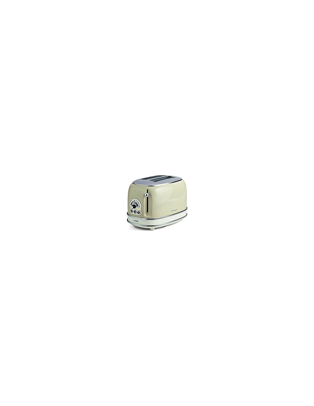 PIASTRE - TOSTAPANE - BISTECCHIERE: vendita online Ariete, Tostapane Vintage Beige, 2 fette, 6 livelli doratura, pinze, espul...