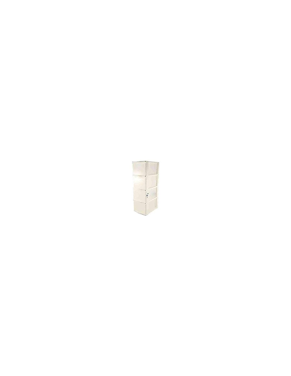 CASSETTIERE: vendita online Tontarelli, cassettiera Cover Line, 4 cassetti alti, 36x26x80 cm, plastica resistente, organizer ...