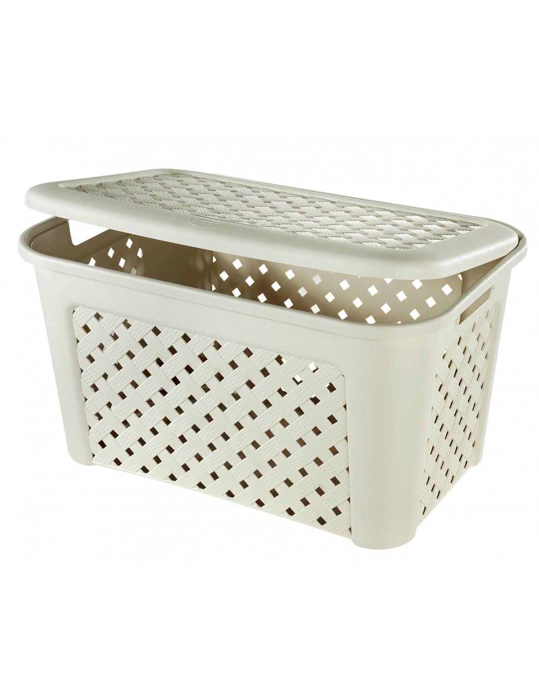 CESTE BUCATO PLASTICA: vendita online ARIANNA CESTA PORTABIANCHERIA CON COPERCHIO 5407 TONTARELLI in offerta