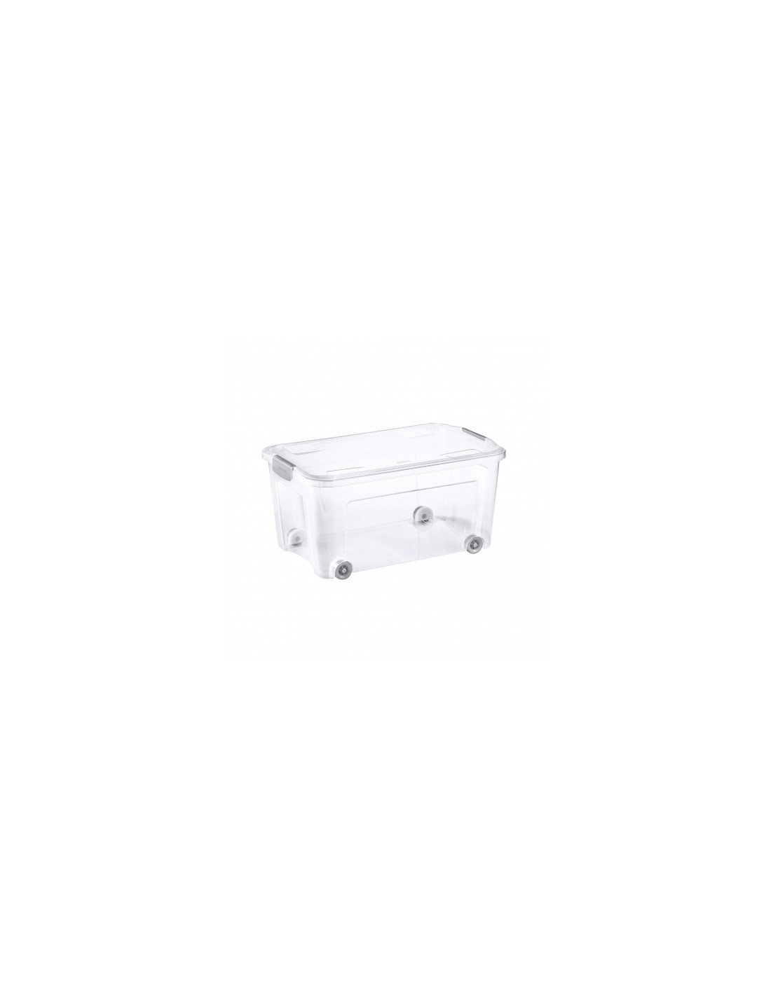 BOX E CONTENITORI SALVASPAZIO: vendita online COMBI BOX SCATOLA CON COPERCHIO E RUOTE 43 LT in offerta