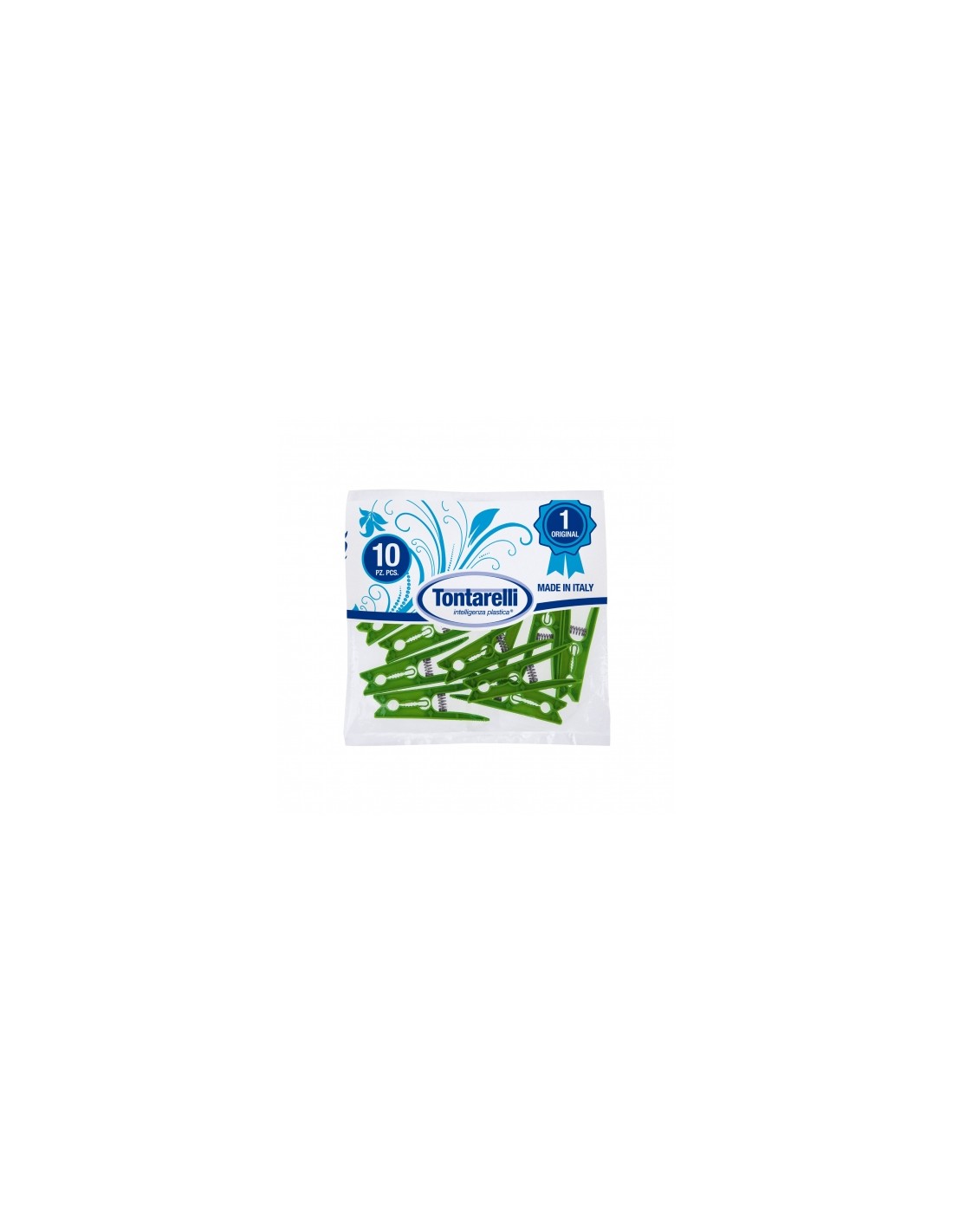 ACCESSORI BUCATO: vendita online CONFEZIONE 10 PEZZI MOLLETTE SUPER COLOR TONTARELLI in offerta