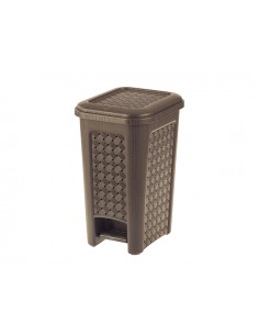 PATTUMIERA BAGNO: vendita online ARIANNA PATTUMIERA A PEDALE 8LT WENGE TONTARELLI in offerta 2