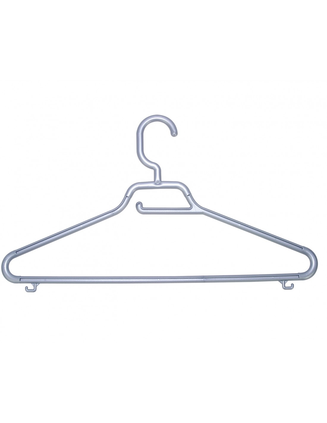 GRUCCE ED APPENDIABITI: vendita online Tontarelli Set Grucce Maxi, grucce con graffa, portacintura, appendiabiti bianco, salv...