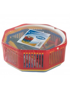 ACCESSORI BUCATO: vendita online CESTELLO PORTAMOLLETTE A 3 FASCE TONTARELLI in offerta