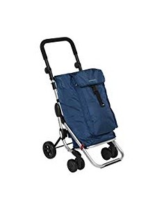 CARRELLI SPESA: vendita online Foppapedretti Carrello Go Up Portaspesa, Navy, Borsa Nylon 38 L, Borsa Termica 6 L, Manubrio R...