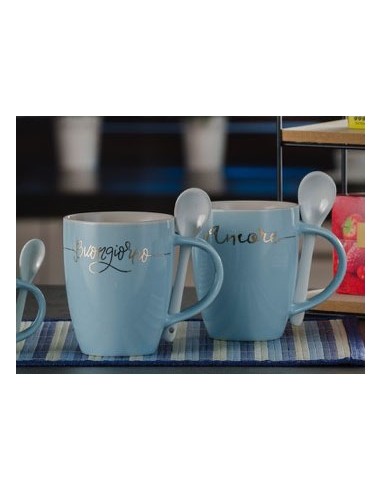 TAZZE CAFFE' E LATTE: vendita online TAZZA MUG MASAY COLORI ASSORTITI 60352 in offerta