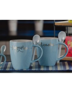 TAZZE CAFFE' E LATTE: vendita online TAZZA MUG MASAY COLORI ASSORTITI 60352 in offerta 2