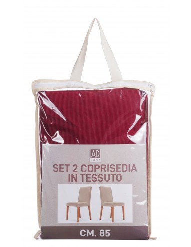 OGGETTISTICA: vendita online SET 2 COPRISEDIA 66590 TESSUTO 85CM ASS in offerta