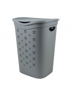 PORTABIANCHERIA: vendita online PORTABIANCHERIA COLORS LINE 55 LT GRIGIO in offerta