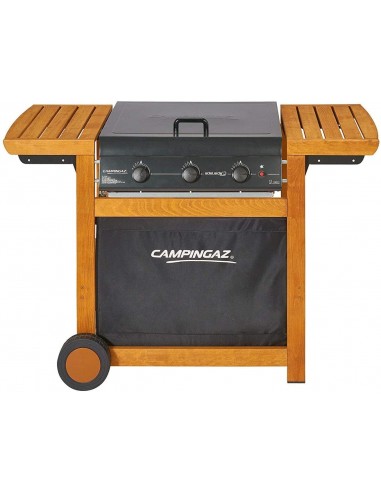 BARBECUE A GAS: vendita online BARBECUE 5744 ADELAIDE 3 WOODY DUALGAS in offerta