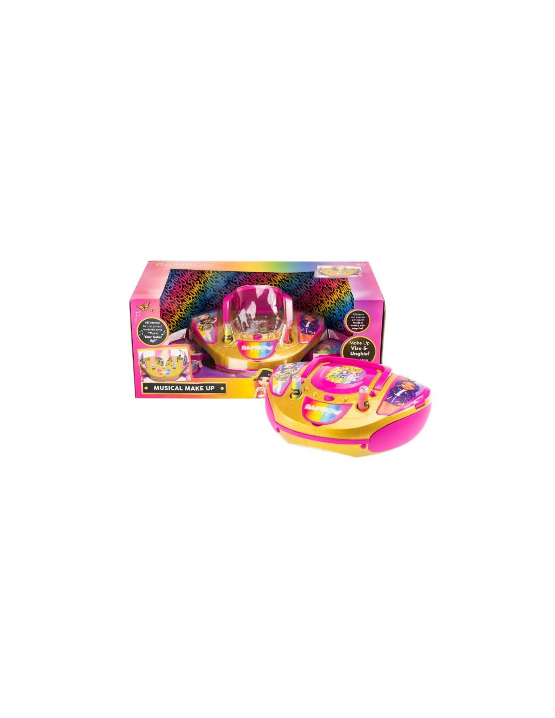 GIOCATTOLO PUBBLICIZZATO: vendita online RAINBOW HIGH 97000 MAKE-UP MUSICALE in offerta