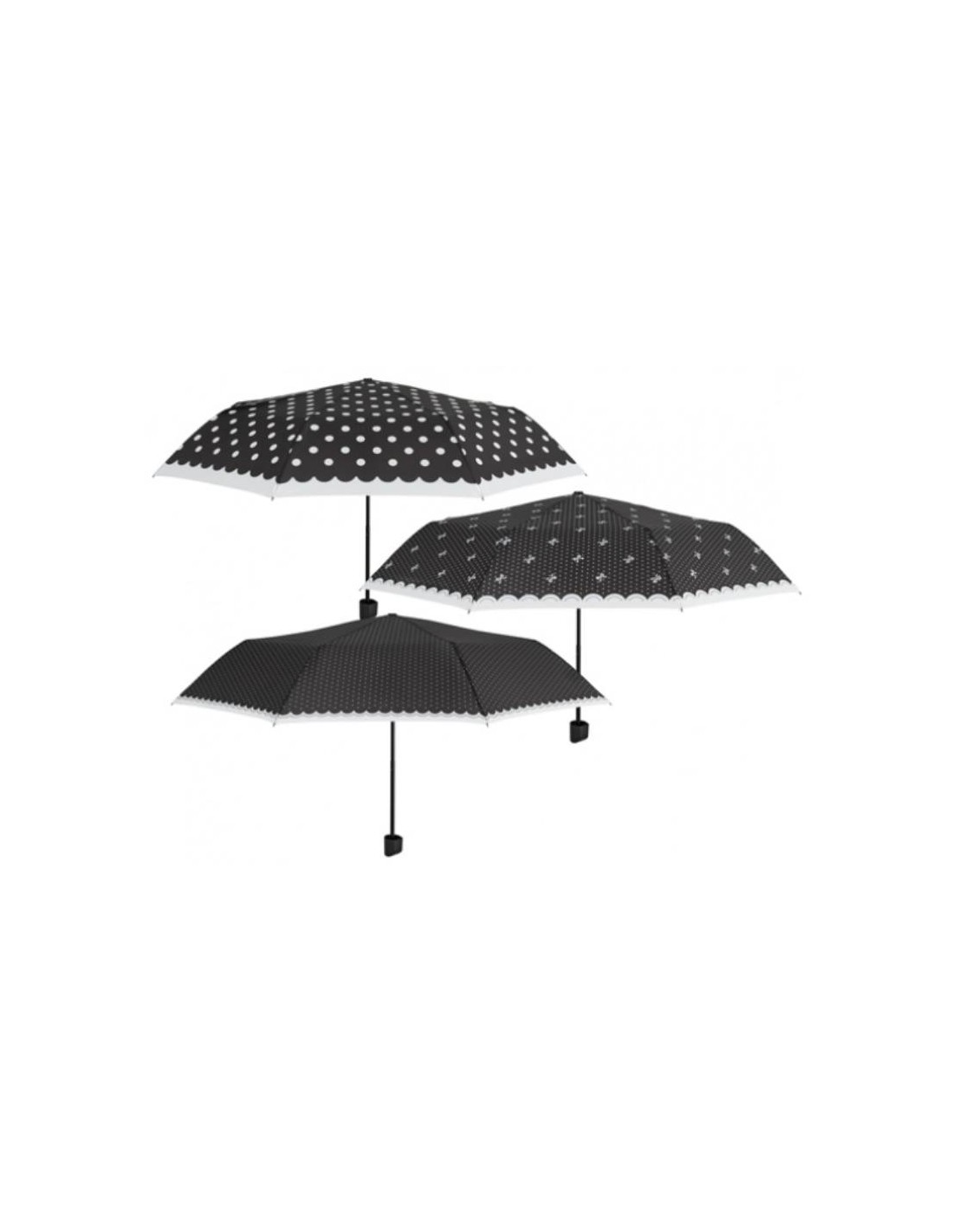 OMBRELLI PIOGGIA: vendita online Ombrello donna, Perletti, pieghevole, mini, 96 cm, stampa fantasia, multicolore, manico nero...