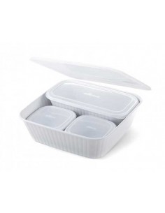 CONTENITORI E BROCCHE: vendita online CONTETITORE EDKIT ERMETICO DORICA KIT 4PZ in offerta