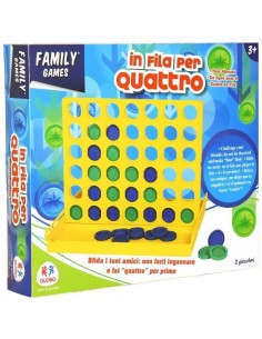 GIOCHI DI SOCIETA'E PUZZLE: vendita online GIOCO DA TAVOLO 35529 IN FILA PER 4 MAXI GLOBO SPA in offerta 2