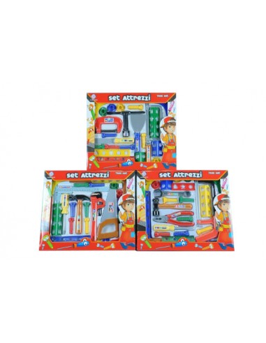 GIOCHI BOY: vendita online ATTREZZI LAVORO 36036 26 PZ ASS in offerta