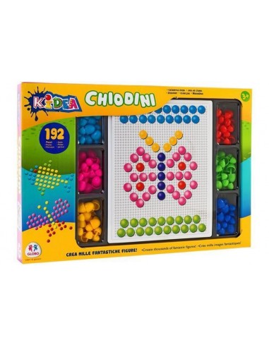 PRESCOLARI: vendita online KIDEA 37635 CHIODINI GRANDI 192PZ GLOBO SPA in offerta