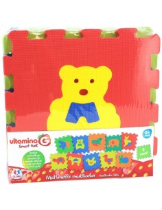 INFANZIA: vendita online VITAMINA G 05095 TAPPETO PUZZLE 9PZ ANIMALI in offerta 2