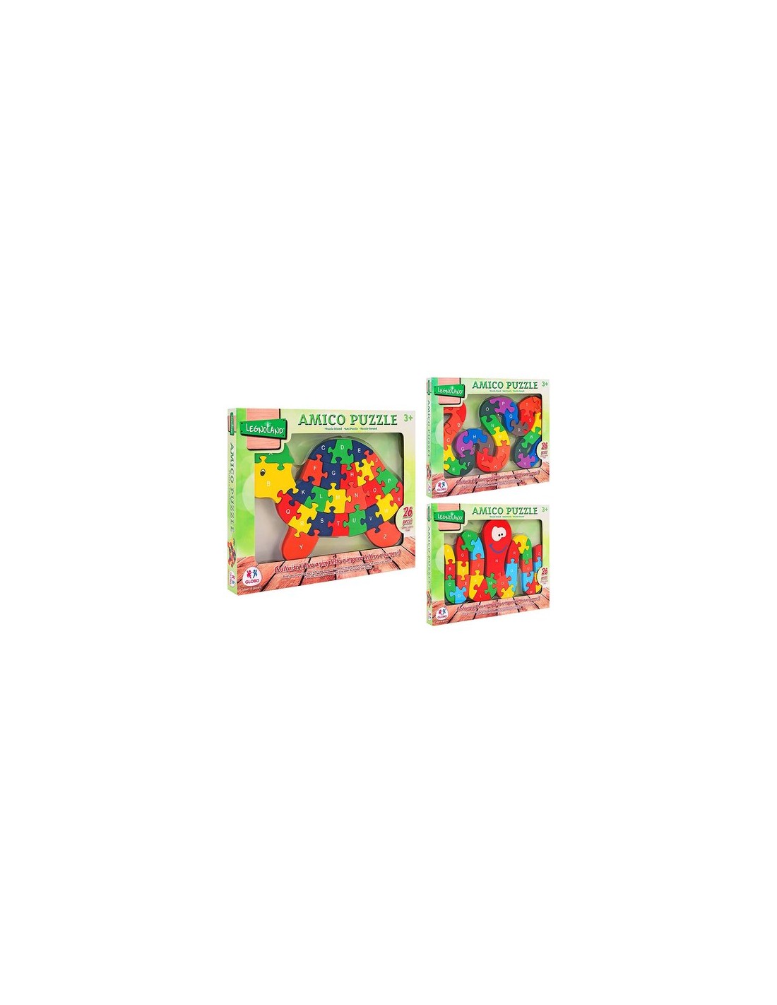 PRESCOLARI: vendita online LEGNOLAND 40592 AMICO PUZZLE GLOBO SPA in offerta