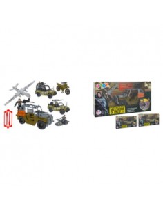 GIOCHI BOY: vendita online PLAYSET 39413 MILITARE AUTO/PERSONAGGIO/AEREO in offerta 2