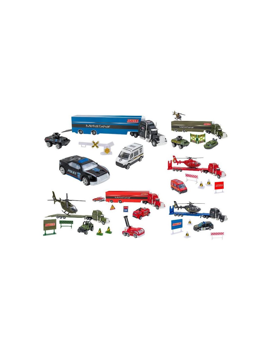GIOCHI BOY: vendita online PLAYSET 39738 VEICOLI ASSORTITI in offerta