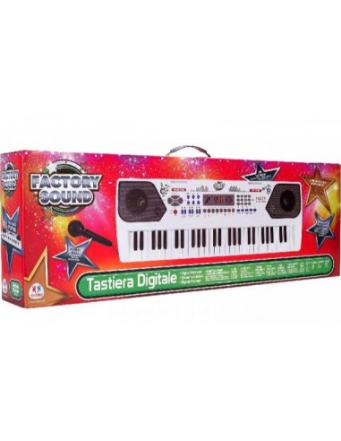 PRESCOLARI: vendita online PIANOLA 37891 DIGITALE 54 TASTI C/MICROFONO in offerta