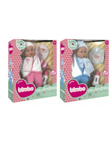 GIOCHI GIRL: vendita online BIMBO 40666 BAMBOLOTTO 41CM CON BIBERON in offerta