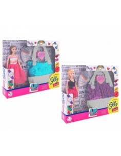 GIOCHI GIRL: vendita online OLLY 40813 BAMBOLA E BORSETTA C/ACCESSORI in offerta