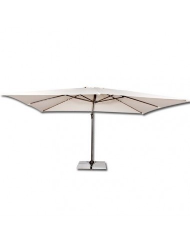 OMBRELLONI: vendita online OMBRELLONE SENSO 431-08 3X4MT BIANCO SALMAR SRL (base non inclusa) in offerta