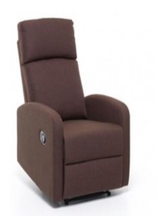 POLTRONE E DIVANI: vendita online POLTRONA M0702-09 MIRELLA MARRONE in offerta