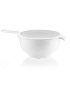 COLAPASTA E COLABRODO: vendita online SCOLAPASTA CON MANICO D24 CM 12015 ASSORTITO in offerta