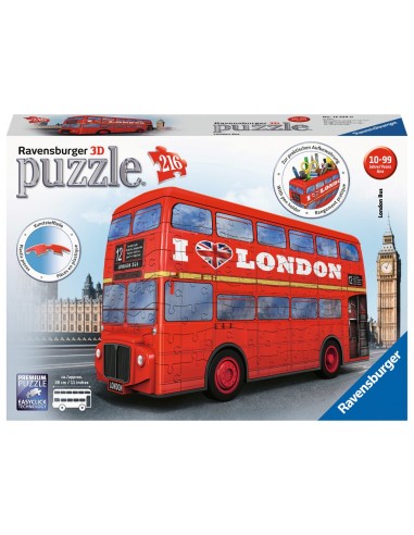 GIOCHI DI SOCIETA'E PUZZLE: vendita online LONDON BUS 12534 PUZZLE 3D 216PZ in offerta